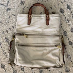 Fossil fold over crossbody bag
